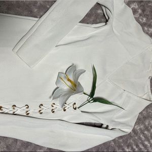 White Classy Blouse